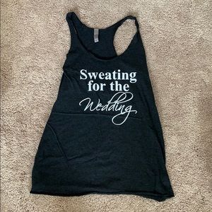 Next Level Apparel Wedding Tank Top
